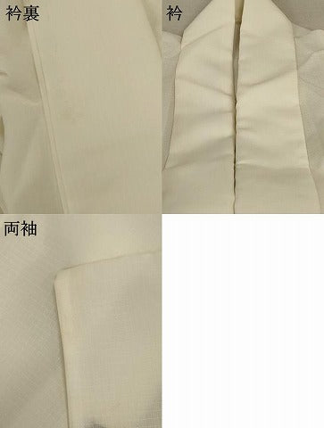 平和屋着物＊夏物 訪問着 紗 亀甲花文 洗える着物 AABD4579jd