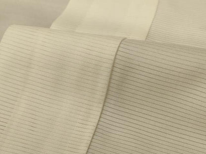 平和屋着物＊夏物 長襦袢 絽 鳥の子色 正絹 逸品 AABD4588jd