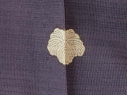 平和屋着物＊夏物 色無地 絽 濃鼠色 正絹 逸品 AABD4595jd
