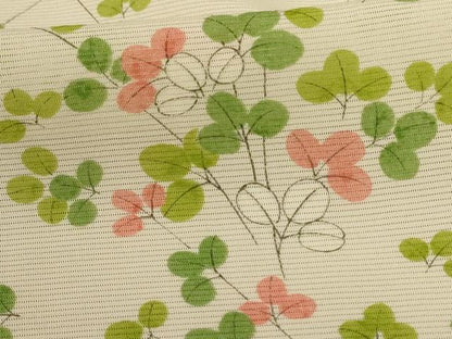 平和屋着物＊夏物 小紋 絽 萩文 正絹 逸品 AABD4596jd