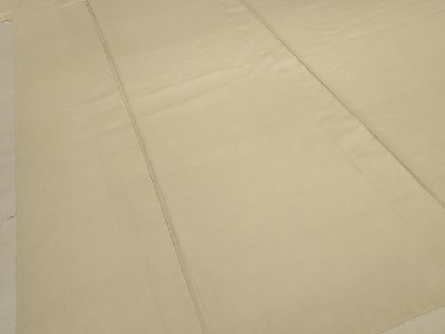 平和屋着物＊夏物 色無地 紗 紬地 枯色 正絹 逸品 AABD4609jd