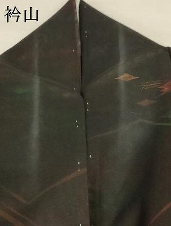 平和屋着物＊夏物 小紋 紗 菱文 正絹 逸品 AABD4612jd