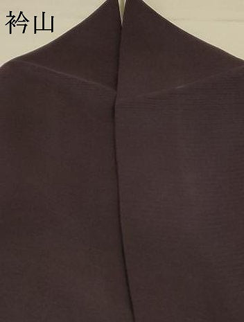 平和屋着物＊夏物 色無地 絽 黒紅色 正絹 逸品 AABD4648jd