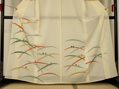 平和屋着物＊夏物 訪問着 絽 芝文 正絹 逸品 AABD4649jd