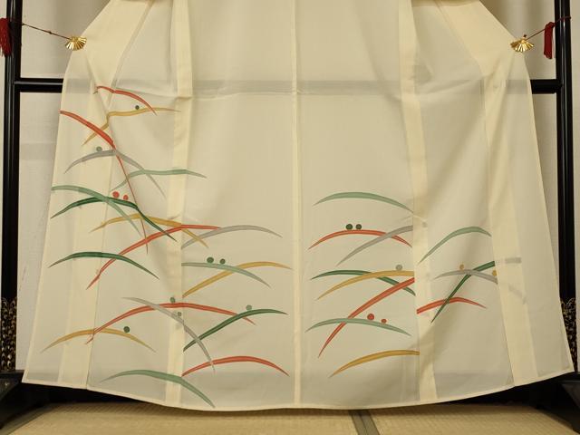 平和屋着物＊夏物 訪問着 絽 芝文 正絹 逸品 AABD4649jd