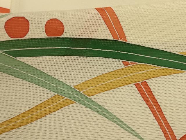 平和屋着物＊夏物 訪問着 絽 芝文 正絹 逸品 AABD4649jd