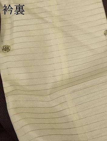 平和屋着物＊夏物 色無地 絽 黒鳶色 正絹 逸品 AABD4652jd