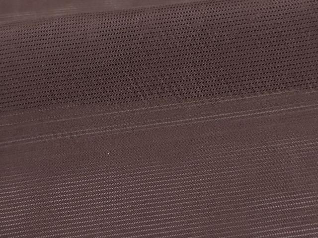 平和屋着物＊夏物 色無地 絽 黒鳶色 正絹 逸品 AABD4652jd