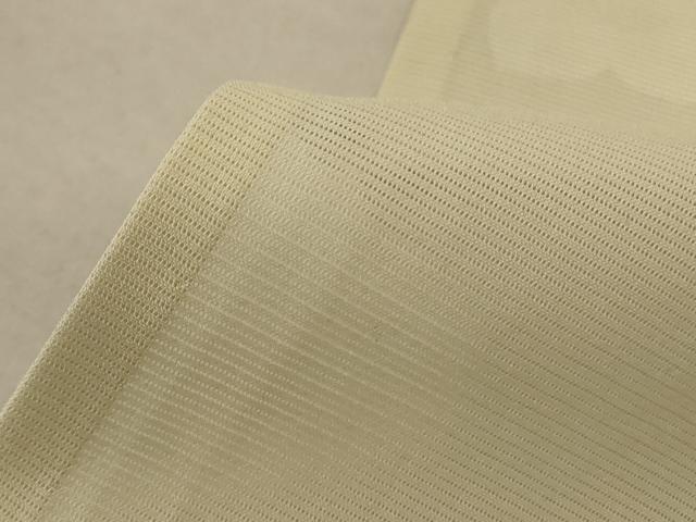 平和屋着物＊夏物 小紋 絽 舞花文 正絹 逸品 AABD4653jd