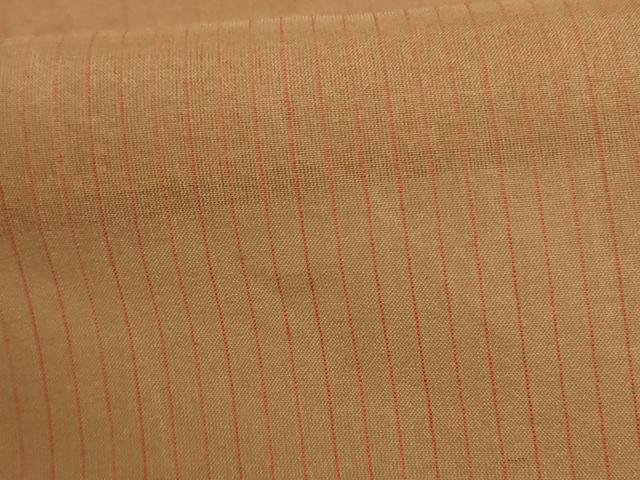 平和屋着物＊夏物 紗紬 縞 正絹 逸品 AABD4655jd
