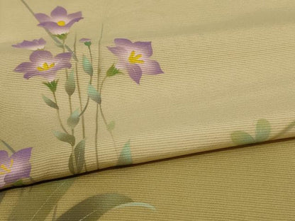 平和屋着物＊夏物 訪問着 絽 草花文 暈し染め 正絹 逸品 AABD4658jd