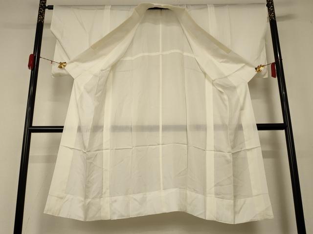 平和屋着物＊夏物 長襦袢 絽 鳥の子色 正絹 逸品 AABD4665jd