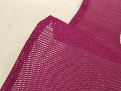 平和屋着物＊夏物 引き振袖 刺繍 絽 流水草花丸文 暈し染め 洗える着物 AABD4672jd