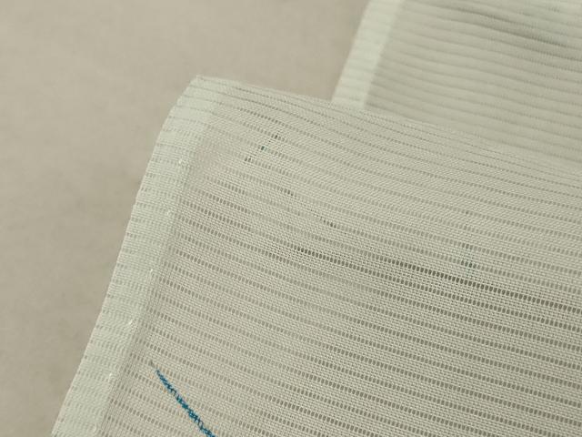 平和屋着物＊夏物 小紋 絽 楓文 洗える着物 AABD4678jd