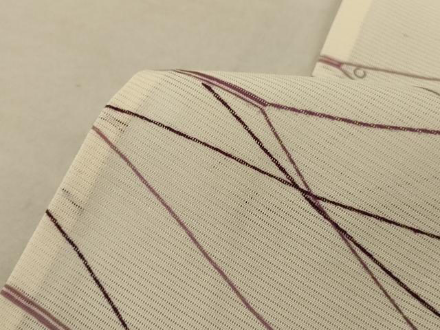 平和屋着物＊夏物 小紋 絽 幾何学文様 正絹 逸品 AABD4680jd