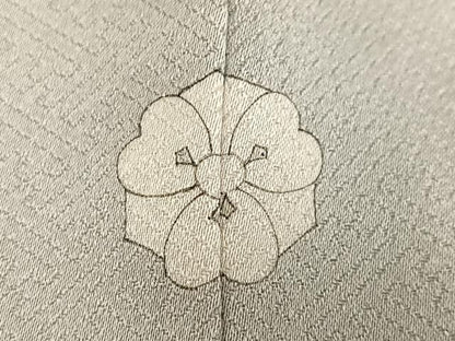 平和屋着物●豪華色留袖　駒刺繍　群れ鶴　金彩　正絹　逸品　AABD4792ph
