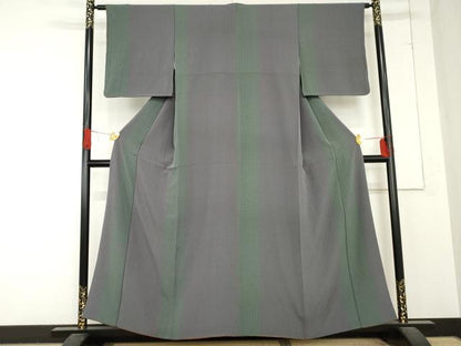 平和屋着物●上質な小紋 花間道 正絹 逸品 AABD4972cs