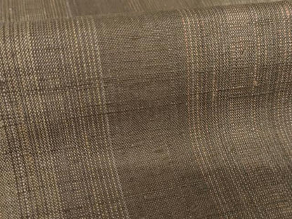 平和屋着物●上質な紬　間道　正絹　逸品　AABD4974cs