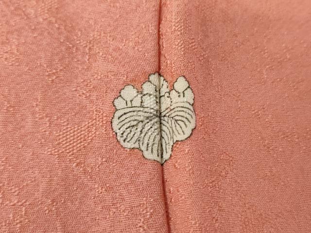 平和屋着物●上質な色無地 薄紅色 正絹 逸品 AABD4998cs