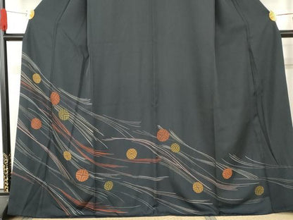 平和屋着物●訪問着 丸文 正絹 逸品 AABD5004cs