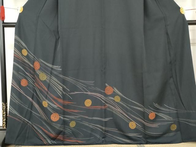 平和屋着物●訪問着 丸文 正絹 逸品 AABD5004cs