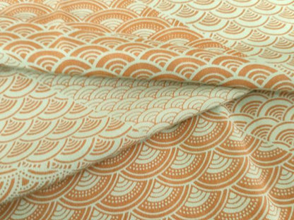 平和屋着物●長襦袢 無双仕立て 青海波 正絹 逸品 AABD5036cs