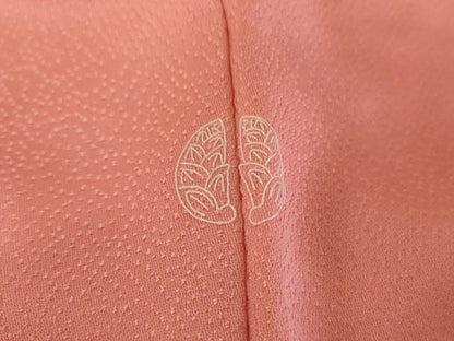 平和屋着物●上質な色無地 桃色 正絹 逸品 AABD5059cs