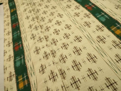 平和屋着物■上質な紬　間道　正絹　逸品　AABD5284sx