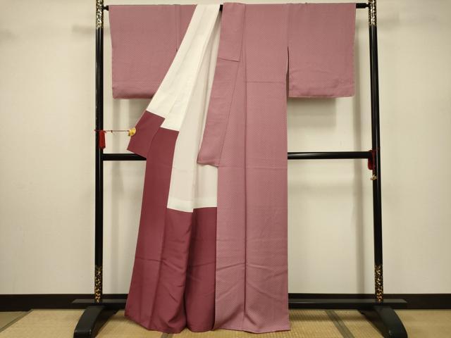 平和屋着物■江戸小紋　花尽くし　正絹　逸品　AABD5286sx