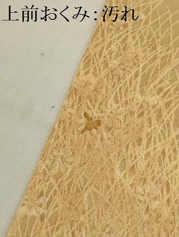 平和屋着物■上質な小紋　草花文　暈し染め　正絹　逸品　AABD5317sx