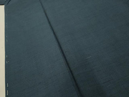 平和屋着物■男性　紬　格子　正絹　逸品　AABD5394sx