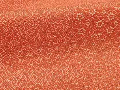 平和屋着物■江戸小紋　霞花文　正絹　逸品　AABD5403sx