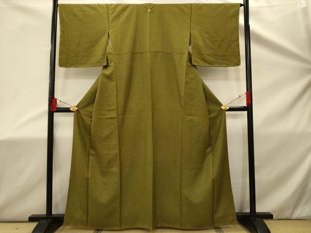 平和屋着物■上質な紬　霞文　正絹　逸品　AABD5422sx