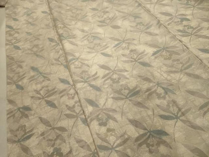 平和屋着物■上質な小紋　草花文　正絹　逸品　AABD5463sx