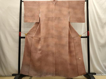 平和屋着物■上質な小紋　作家物　霞文　正絹　逸品　AABD5536sx