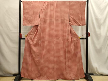 平和屋着物■上質な小紋 新木春実 霞文 暈し染め 正絹 逸品 AABD5591sx