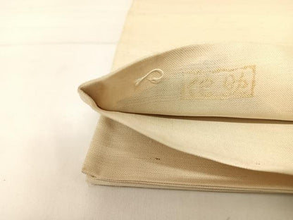 平和屋着物◎六通柄袋帯　紬地　葡萄　正絹　逸品　AABD5632yx