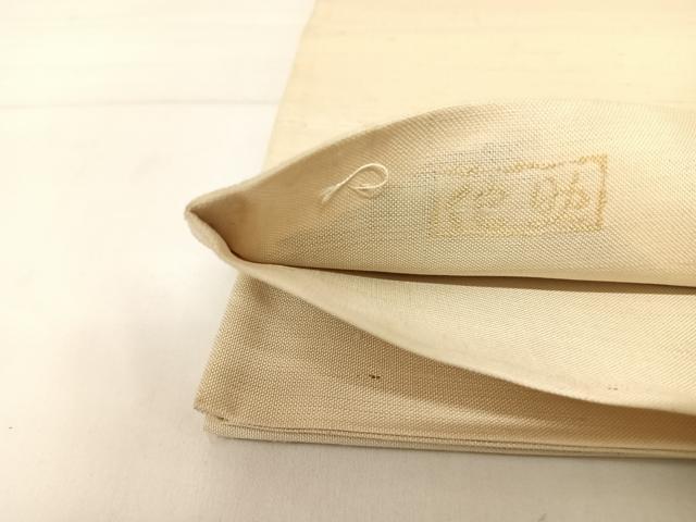平和屋着物◎六通柄袋帯　紬地　葡萄　正絹　逸品　AABD5632yx