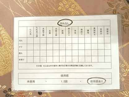 平和屋着物◎六通柄袋帯　唐織　舞蝶南天文　金糸　正絹　逸品　AABD5767yx