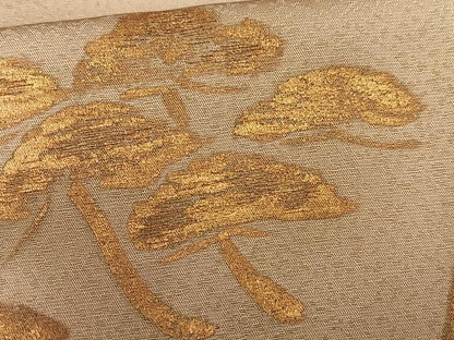 平和屋着物■豪華色留袖　地紙笠松文　金彩　金糸　正絹　逸品　AABD5889oa