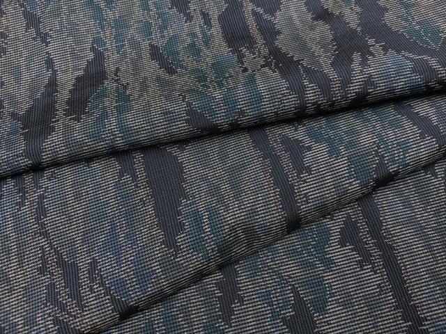 平和屋着物●本場大島紬 樹林文 正絹 逸品 未使用 AABD5992ph