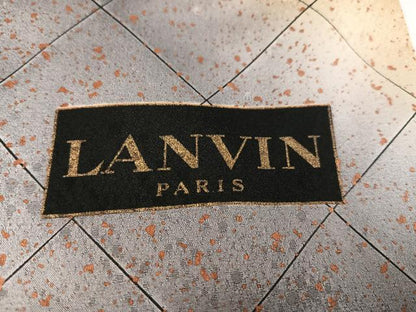 平和屋着物●訪問着 LANVIN ランバン 更紗花文 暈し染め 金彩 正絹 逸品 AABD6037ph