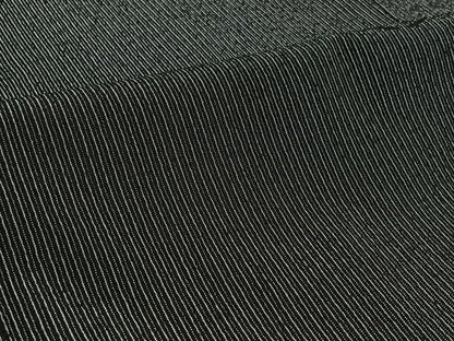 平和屋着物▽上質な小紋 単衣 鈴 黒地 正絹 逸品 AABD6056jh