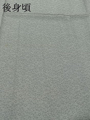 平和屋着物▽江戸小紋 単衣 花尽くし文 正絹 逸品 AABD6060jh