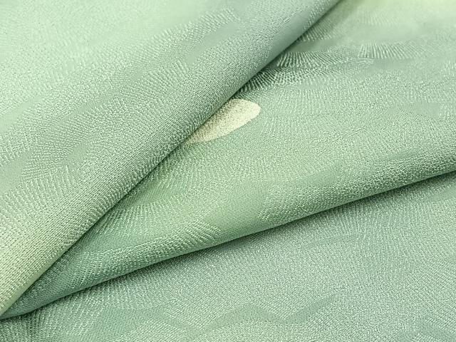 平和屋着物▽上質な小紋 単衣 松文 暈し染め 正絹 逸品 AABD6063jh