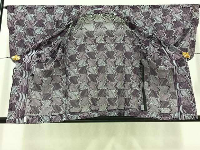 平和屋着物▽道行コート スリーシーズン 春夏秋 塵除け 南天文 AABD6080jh