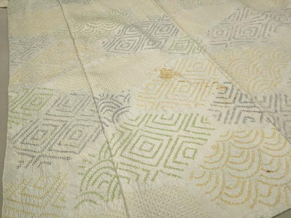 平和屋着物■上質な小紋　総絞り　吉祥文　ますいわ屋扱い　正絹　逸品　AABD6133st