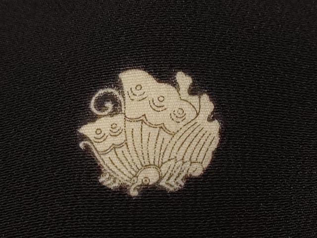 平和屋着物■豪華黒留袖 遠山花文 暈し染め 金彩 正絹 逸品 AABD6149st