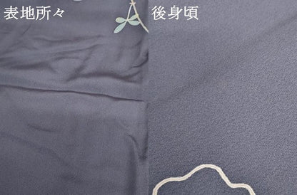平和屋着物●訪問着　友禅　作家物　花蔦の葉文　正絹　逸品　AABD6212cs