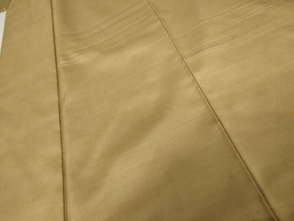 平和屋着物●上質な紬　横段文　正絹　逸品　AABD6241cs